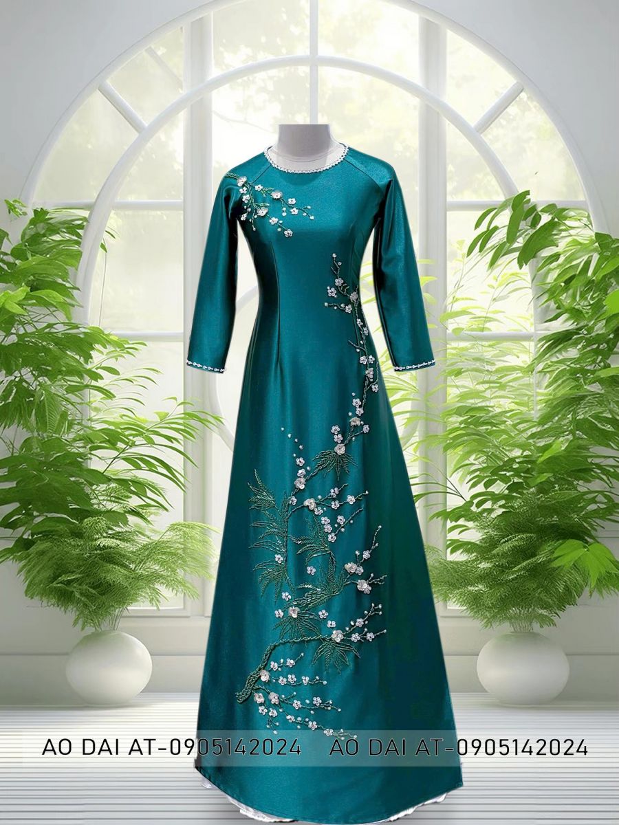 ao-dai-ba-sui-mau-xanh- bigsize -ADBS-AT600